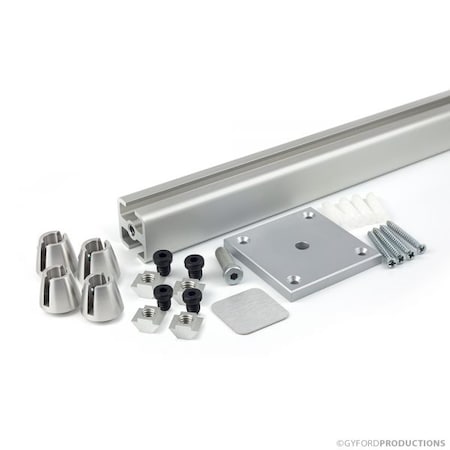 Gyford Décor Double Blade Sign Hardware Kit for 1/8" Thick Sign Material (plastic not included) SLK-DBL-125